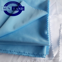 100% polyester knit microfiber interlock fabric garment cloth